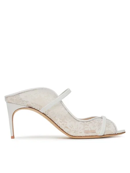 Papuci Malone Souliers alb