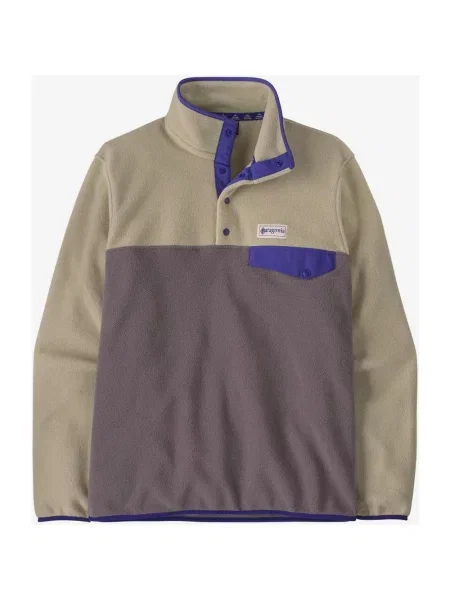 Polar Patagonia Lightweight Synchilla Snap-T pochmurny XS szary