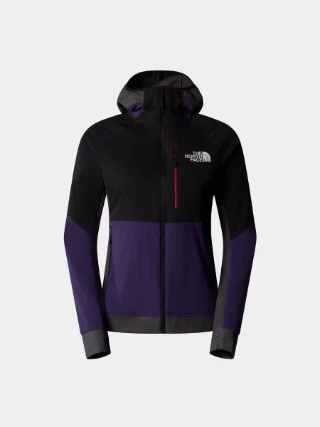 Кофта The North Face нейлон/еластан фіолетовий
