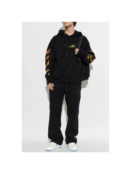 Spodnie Off-white z nadrukiem białe