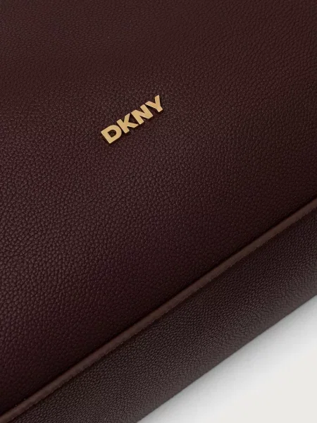 Кожаная сумка шоппер Dkny