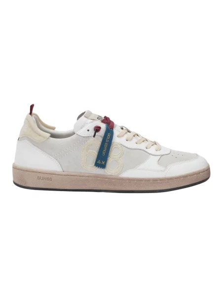 Sneakersy Sun68 białe