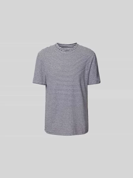 T-shirt z frotte Officine Generale granatowa