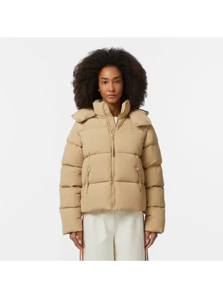 Lacoste куртка Relaxed Fit коричнева