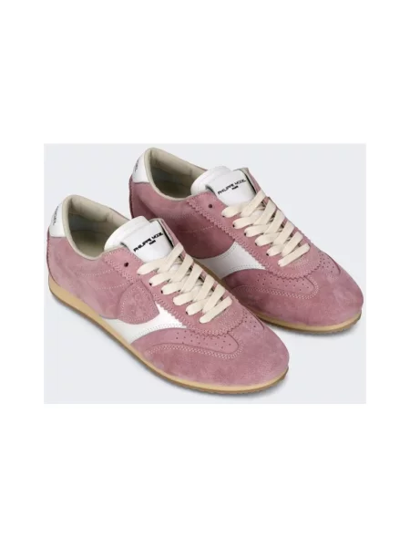 Sneakersy Philippe Model skórzane różowe