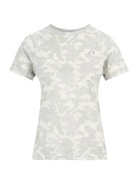 Newline Funkcionalna majica svetlo siva bela