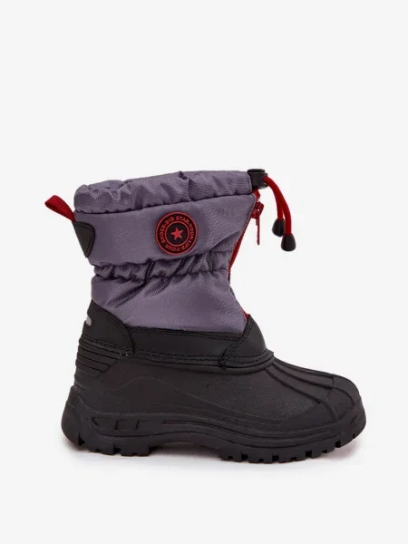 Gyerek csizma Big Star Shoes fekete