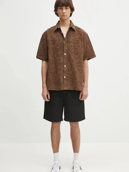 Шорты Norse Projects из твилла черные