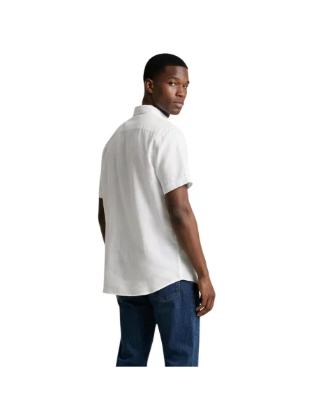 Traper košulja Calvin Klein Jeans bijela