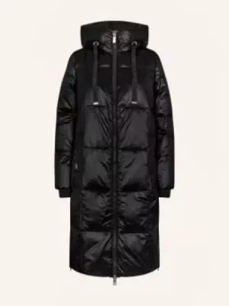 Mos Mosh Péřový Kabát Nova černá