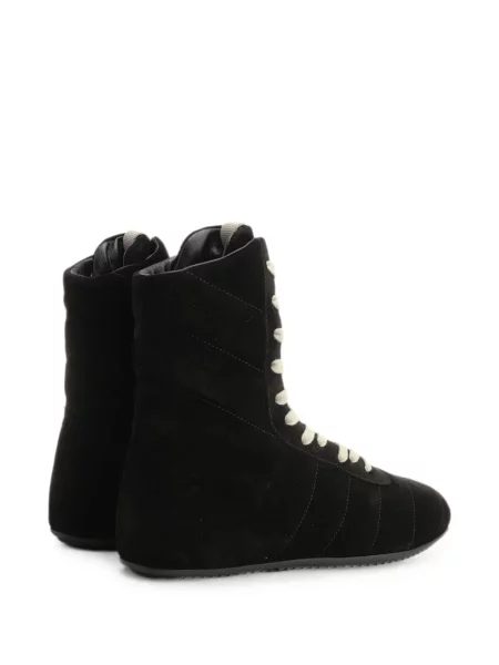 Matlasat sneakerși Rick Owens negru