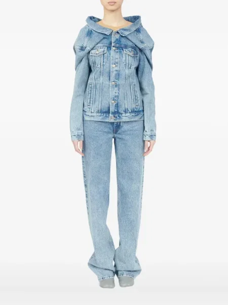 Geacă de blugi Mm6 Maison Margiela albastru