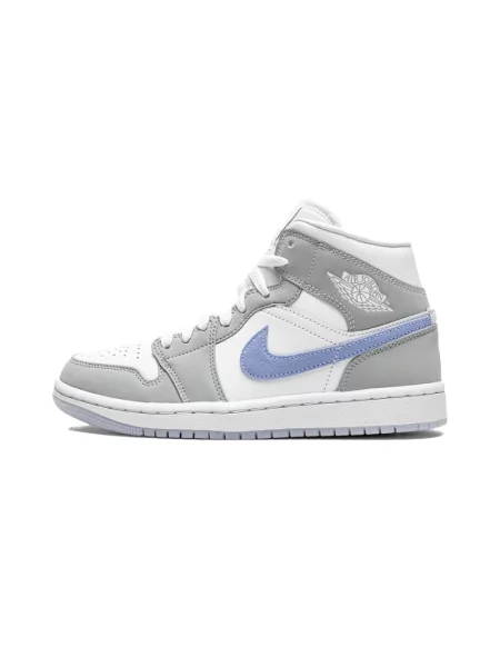 Sneakersy Jordan Air Jordan 1 skórzane szare
