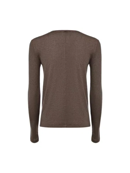 Sweter Max Mara brązowy