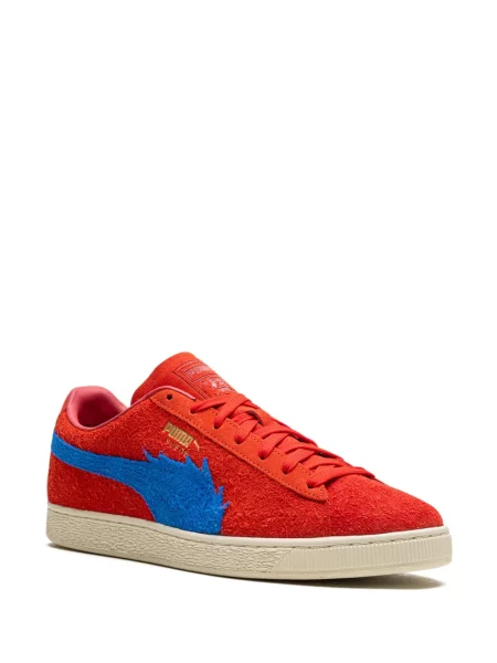 Zomšinės sportbačiai Puma Suede raudona