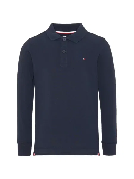Koszulka polo dziecięca Tommy Hilfiger niebieska