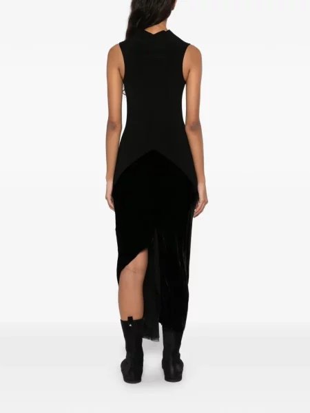 Maxi šaty Rick Owens čierna