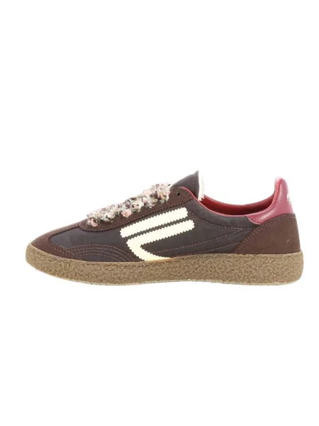 Sneakersy Puraai brązowe