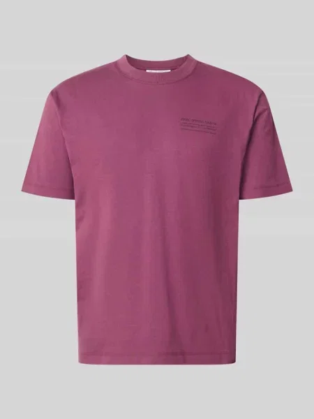 T-shirt o kroju relaxed fit z czystej bawełny Marc O'polo Denim