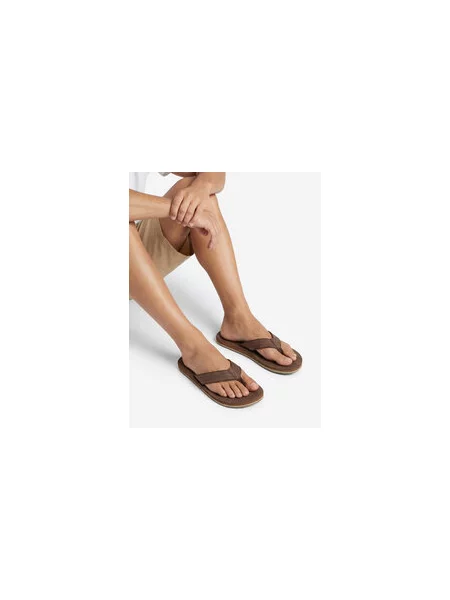 Žabky Quiksilver hnedá