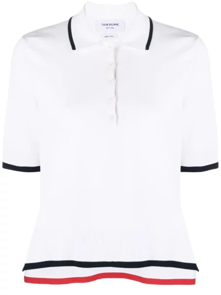 Polo Thom Browne alb