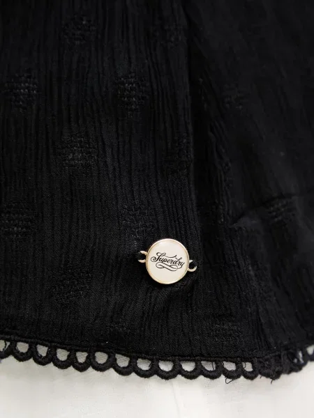 Superdry top fekete
