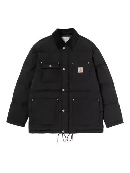 Geacă Carhartt Wip de catifea cord negru