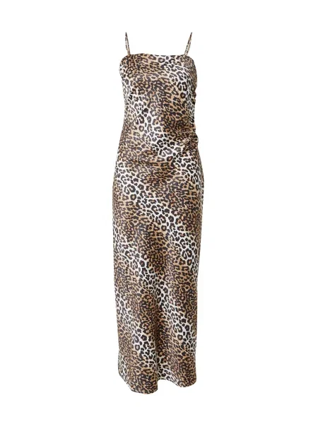 ONLY Rochie ONLJANE maro cămilă / maro coniac / negru / murdar alb