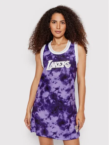 Mitchell & Ness Ежедневна рокля виолетов