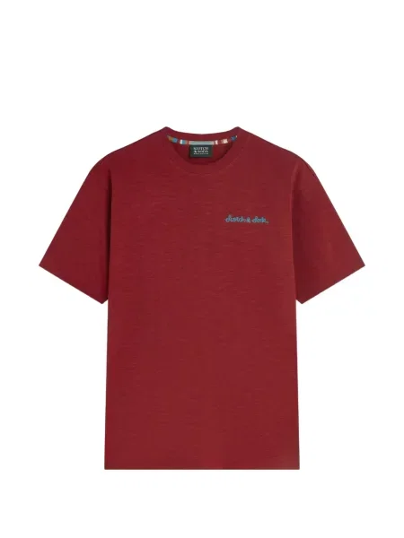 Μπλούζα Scotch & Soda με κέντημα κόκκινο