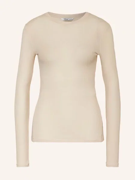 Triumph Pohodlné Domácí Tričko Beauty Layers světle hnědá