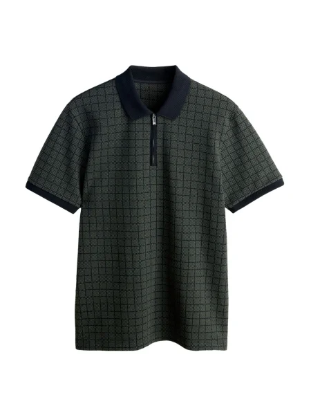 Next Tricou marin / verde închis albastru