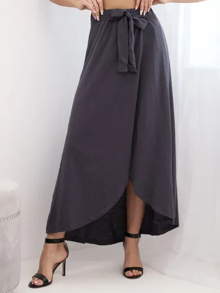 Maxi fusta maxi Kesi cu legături negru
