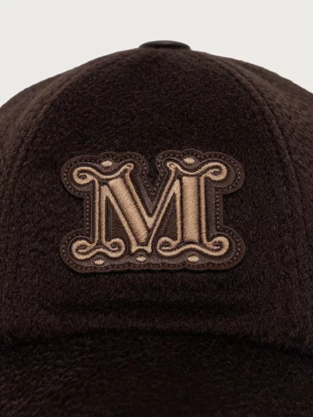 Max Mara șapcă de baseball de cașmir pentru femei