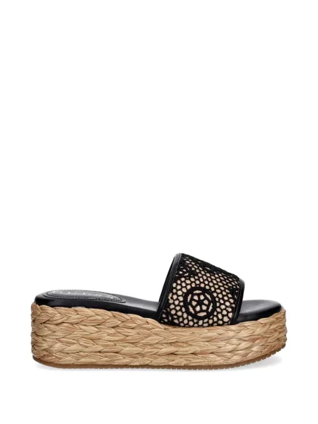 Sandale Guess cu broderie negru