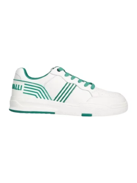 Sneakersy Just Cavalli biznesowe białe