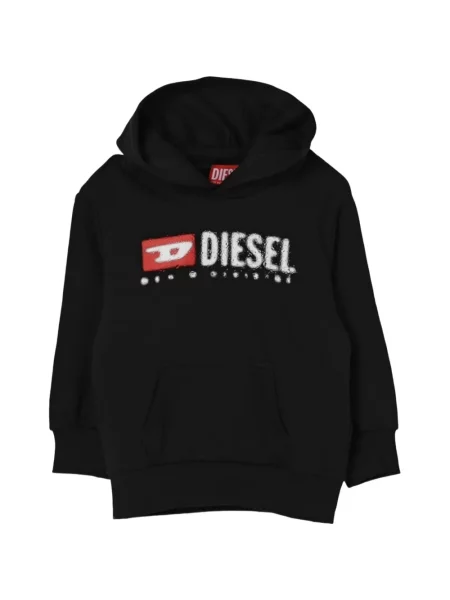 Bluza z kapturem dziecięca Diesel czarna
