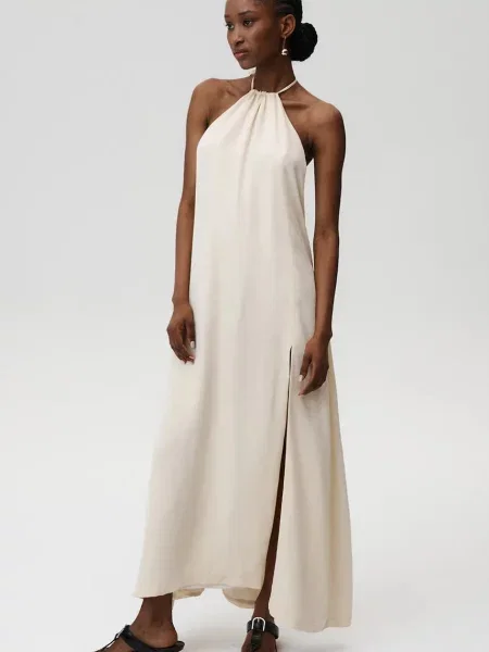 Сукня Undress Code Desire Dress maxi пряма бежевий