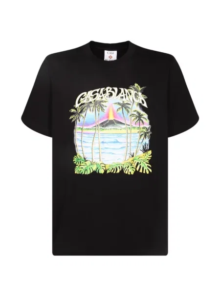 Tricou Casablanca cu imagine negru