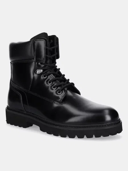 HUGO pantofi Draven negru