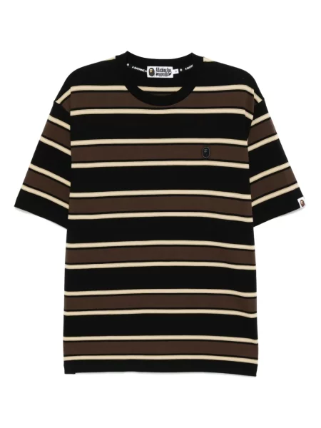 Tricou A Bathing Ape® cu broderie maro