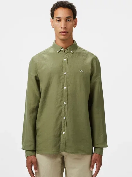 Сорочка Lacoste зелена