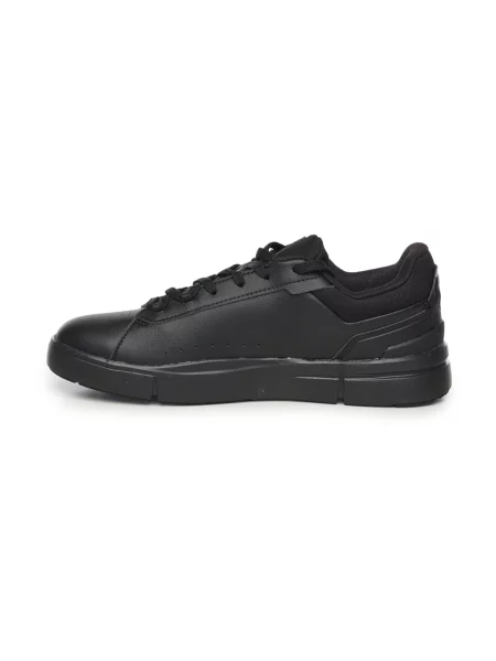 Buty do biegania On Running skórzane do biegania czarne