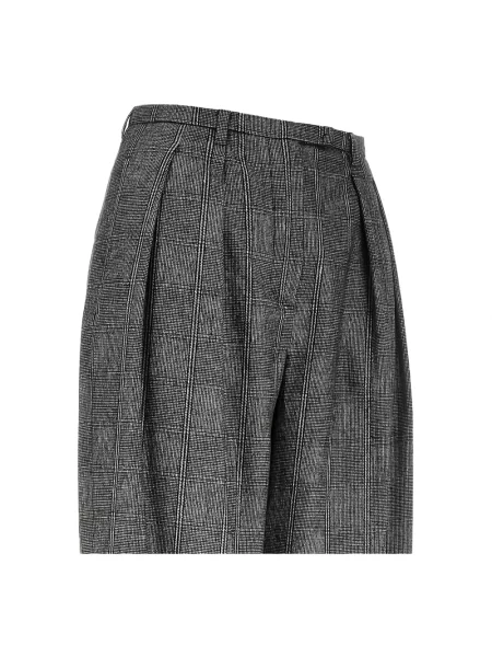 Spodnie Emporio Armani szare