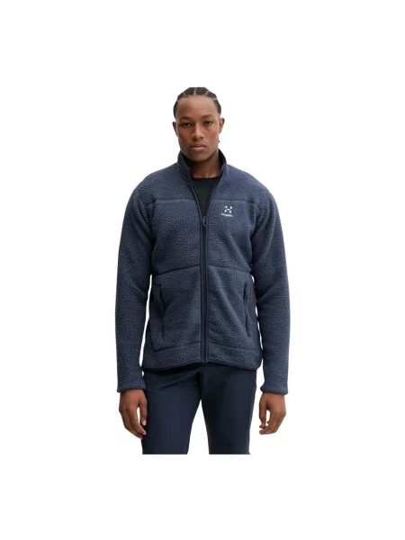 Haglöfs bluza sportowa Mossa Pile niebieska