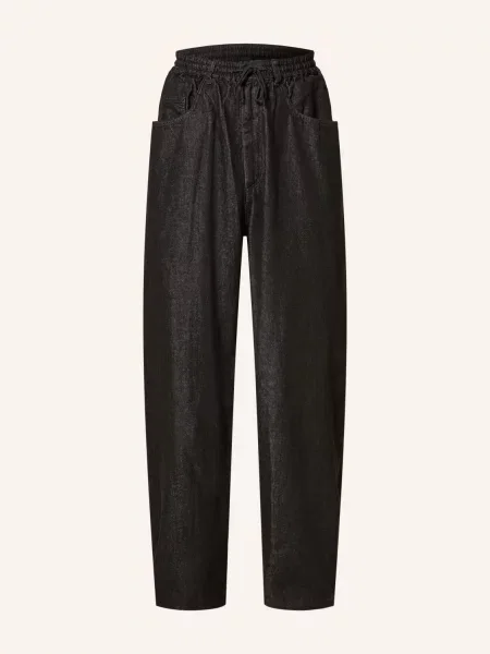 Džíny Straight Fit black černé
