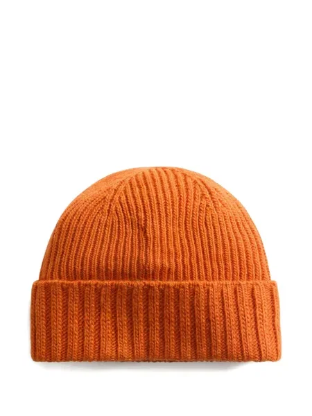 Czapka dziecięca Woolrich pomarańczowa