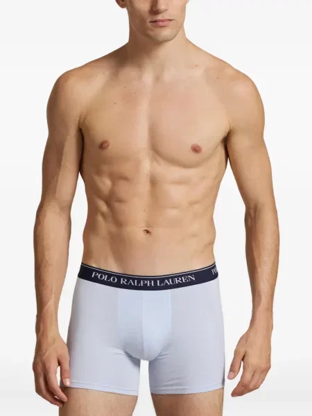 Briaunotas pusiau užtrauktukas zomšinės bokseriai Polo Ralph Lauren balta