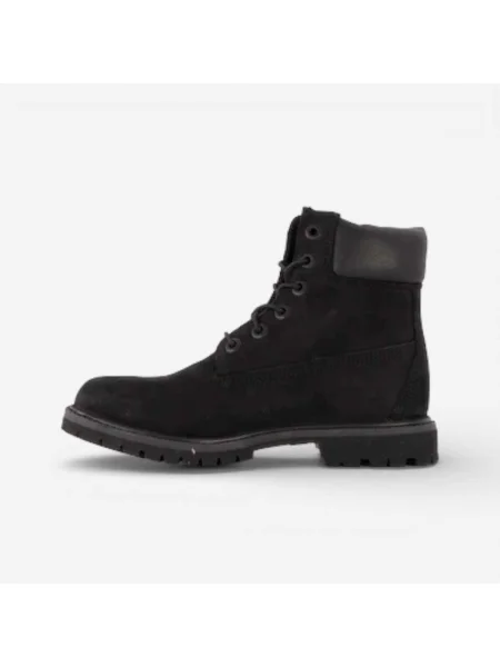 Členkové topánky Timberland z nubuku čierna