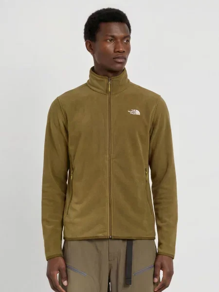 Fleecová mikina The North Face Glacier Fleece caraway seed zelená